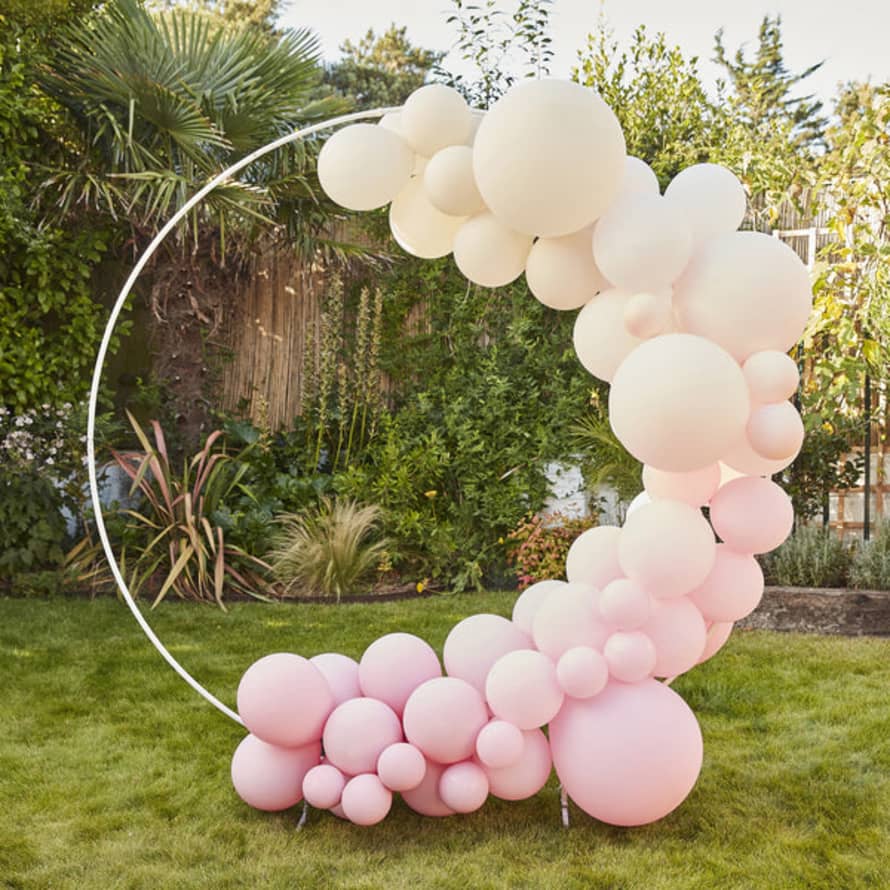 Ginger Ray Nude And Pink Balloon Arch Kit