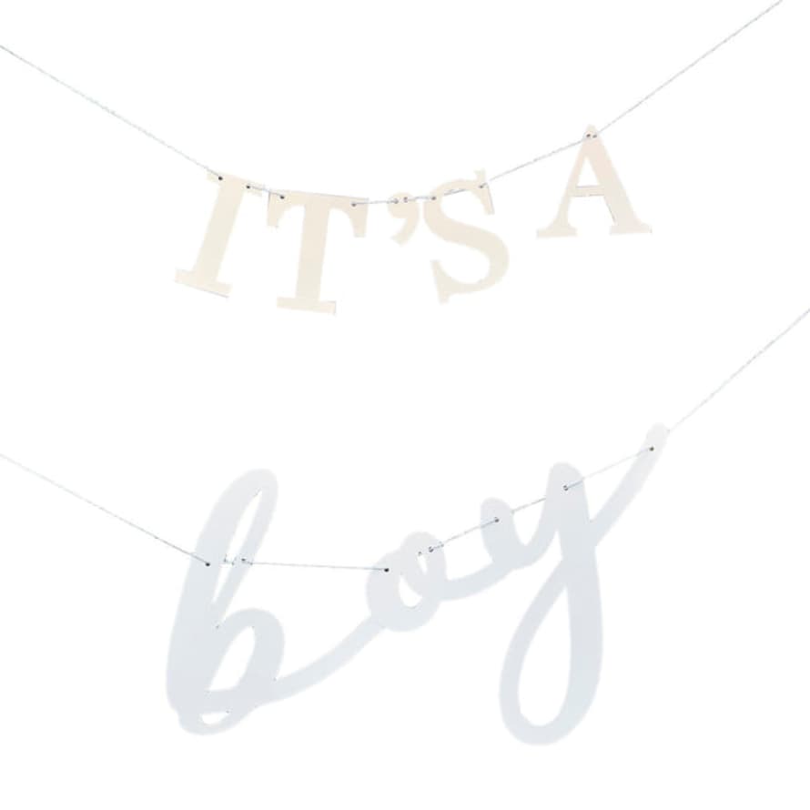 Ginger Ray It's A Boy Baby Shower Bunting