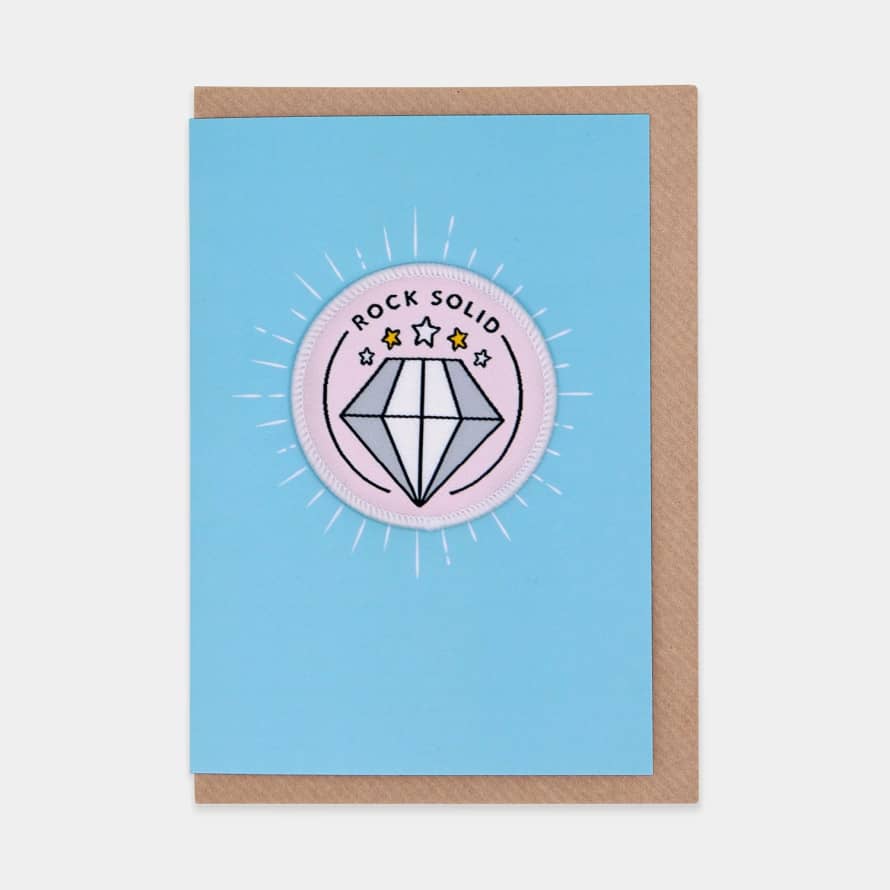 Evermade Rock Solid Patch Greeting Card - Evermade