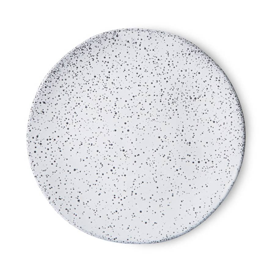 HK Living Grey & White Speckled Side Plate