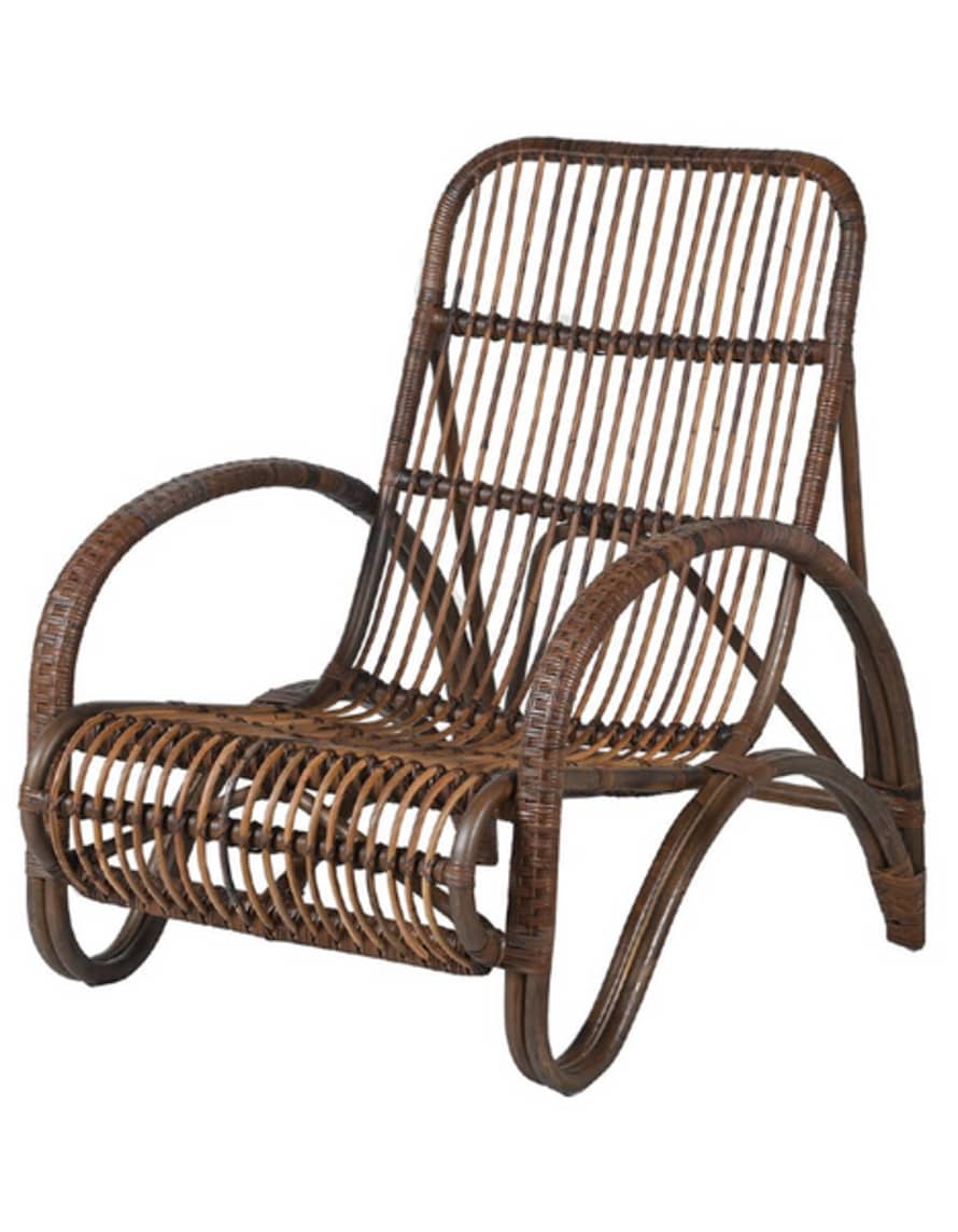 The Forest & Co. Rattan Natural Lounger