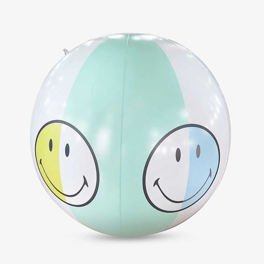 Sunnylife Limited Edition Smiley Print Inflatable Sprinkler