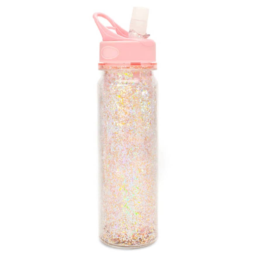 Ban.do Glitter Bomb Water Bottle - Pink Stardust