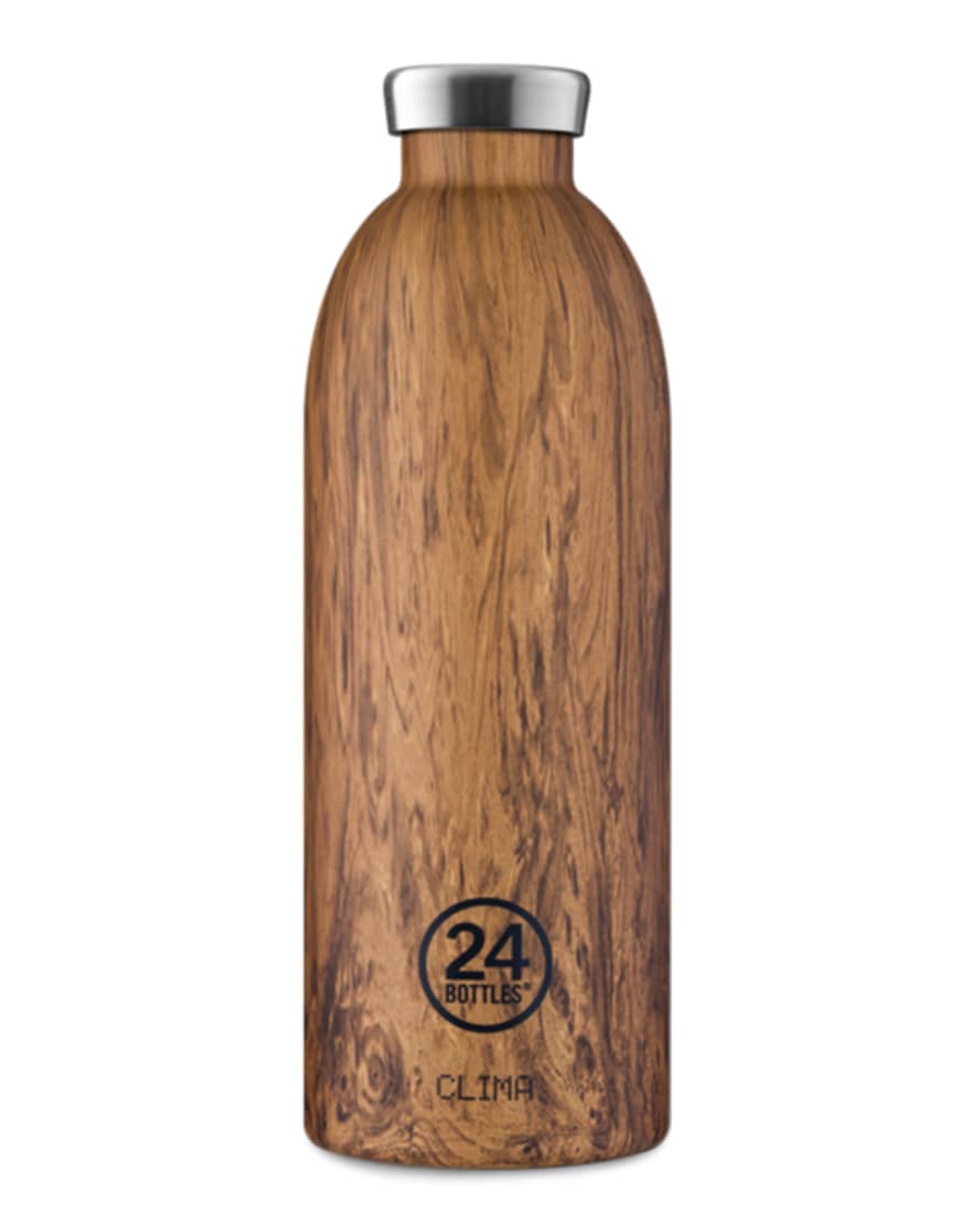 24Bottles Clima Bottle 500 Ml Wood Sequoia