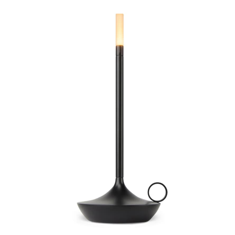 Graypants | Wick Portable Table Lamp Black