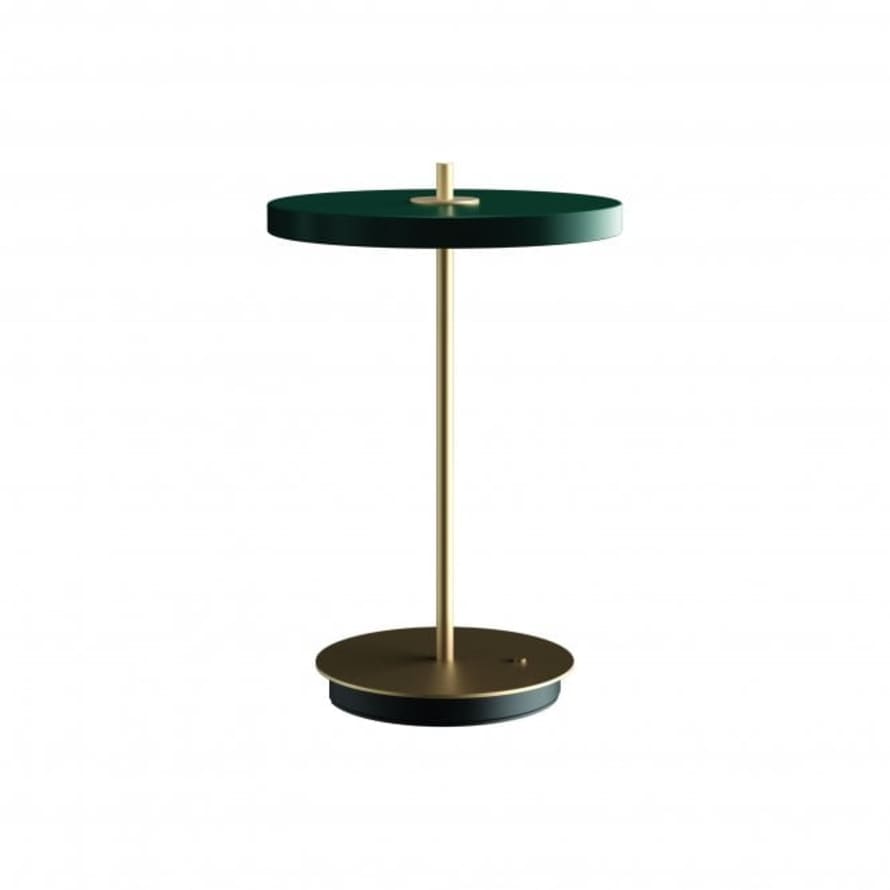 UMAGE Forest Green Asteria Move Portable Table Lamp 
