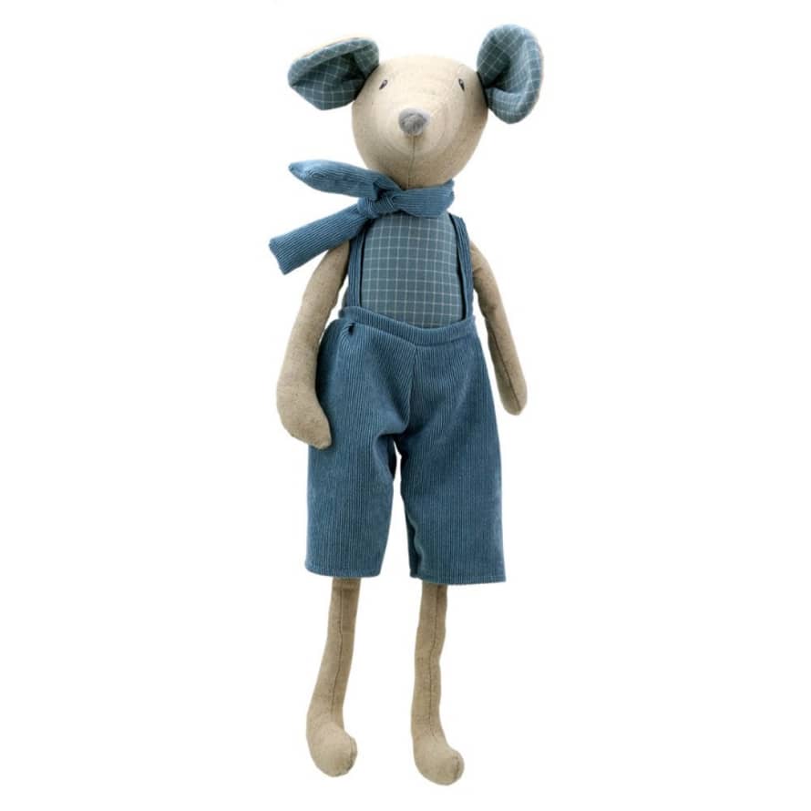 Wilberry Linen Mouse in Blue Shorts and Top