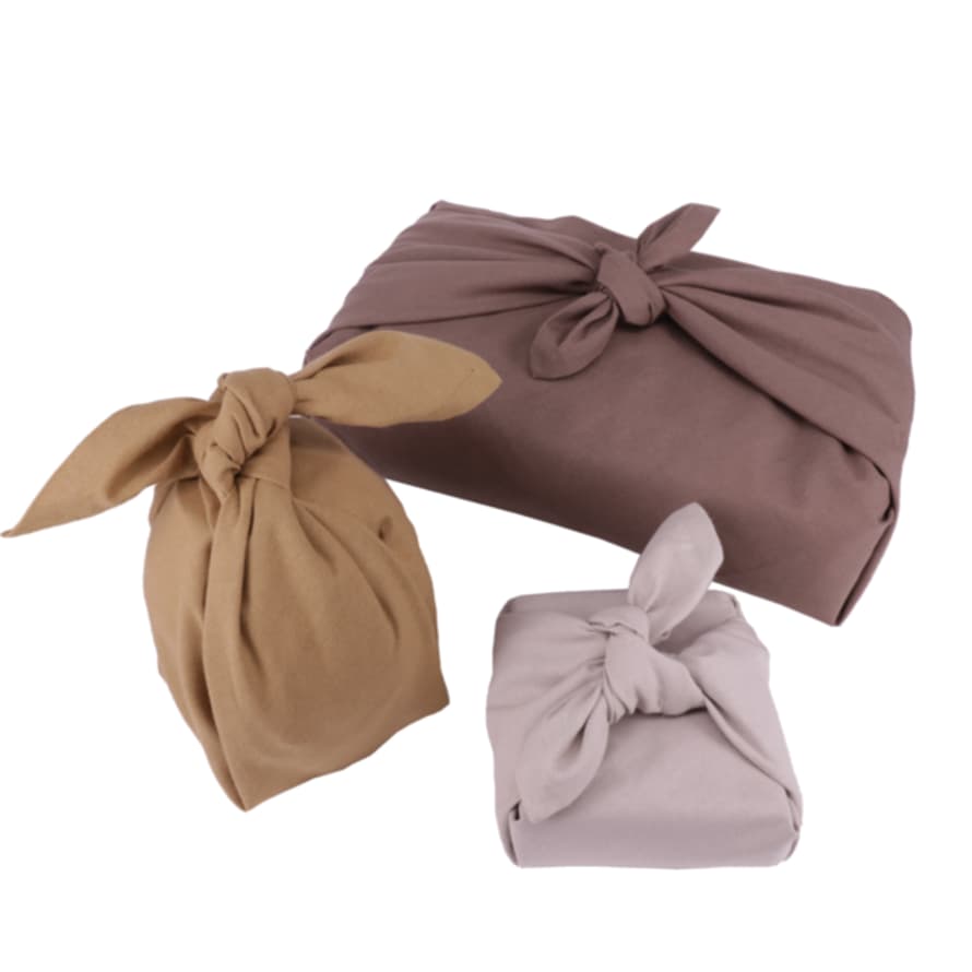 The Organic Company Gift Wrapping Set - Earth Colour Mix