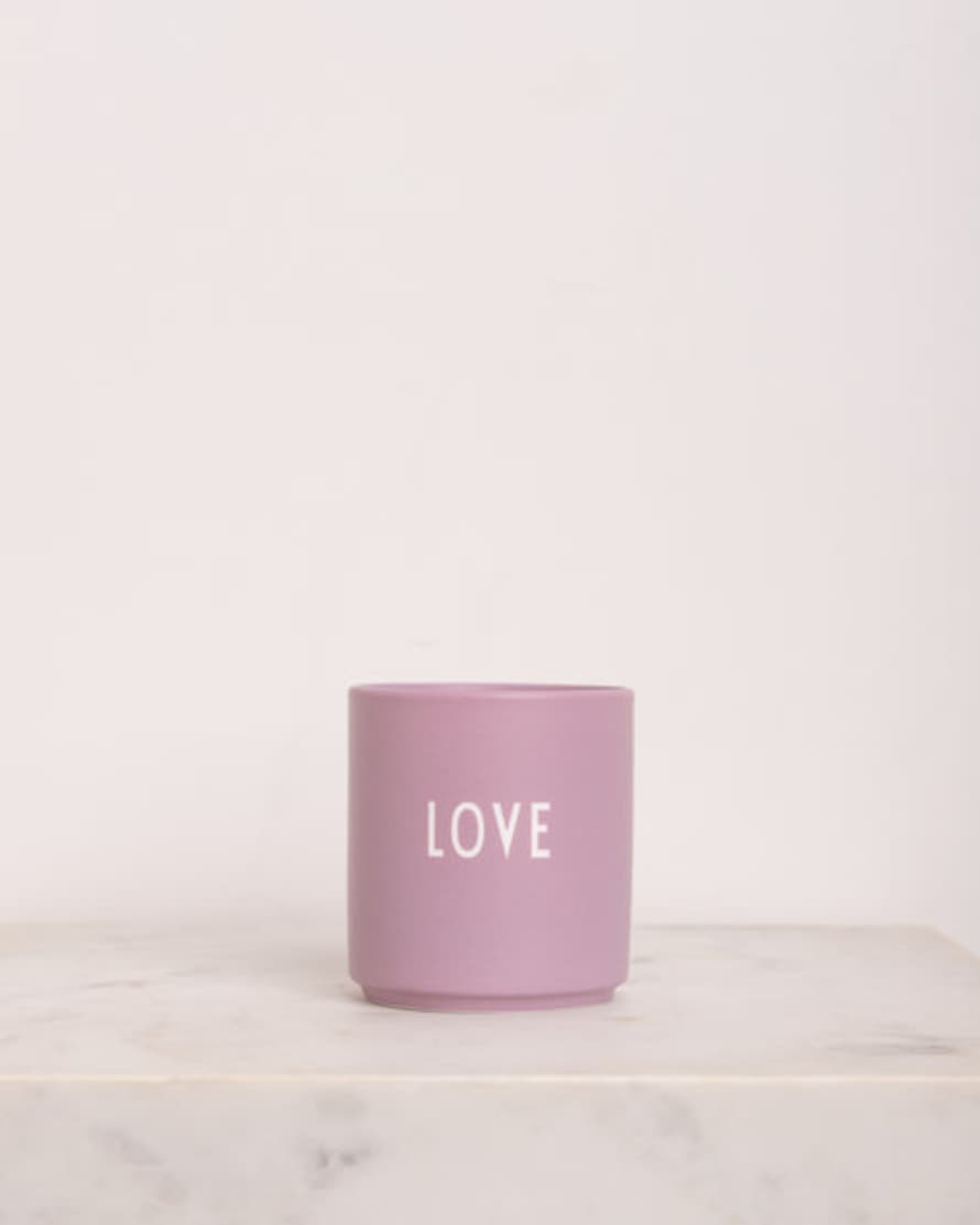 Design Letters Favorite Cup Love Lavendel