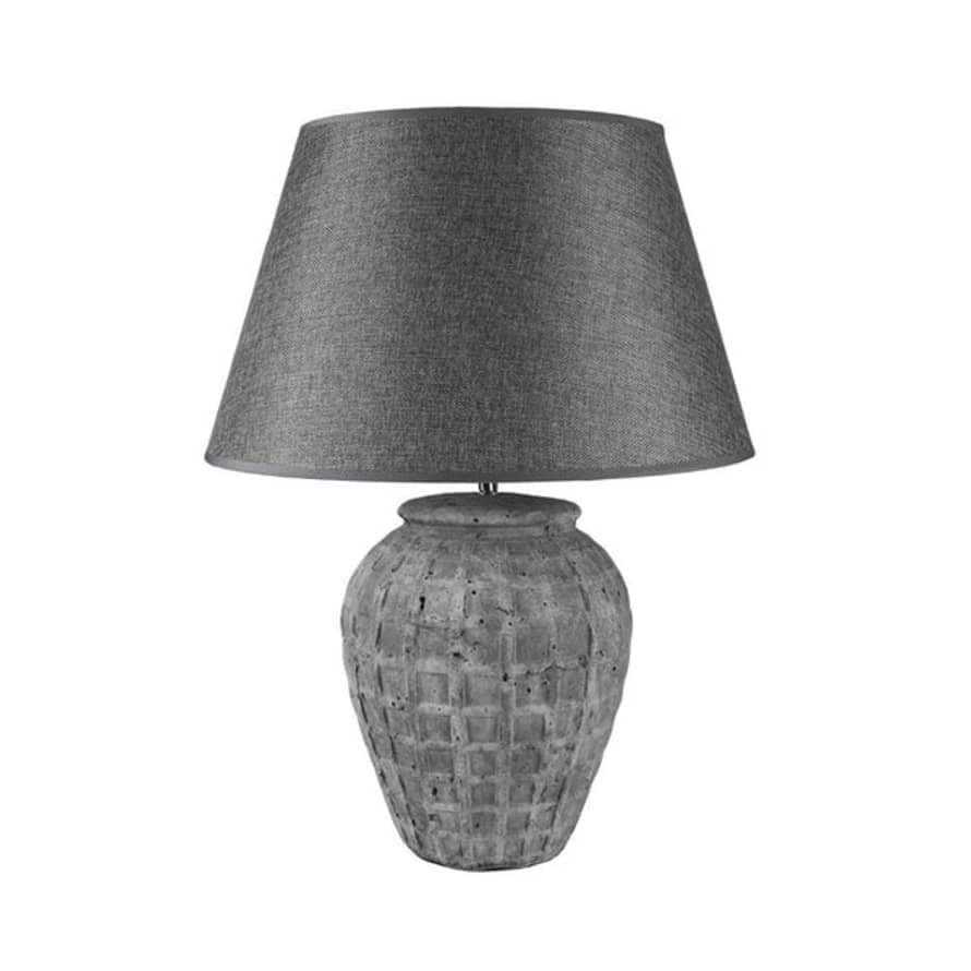 Grand Illusions Toulouse Lamp & Grey Shade