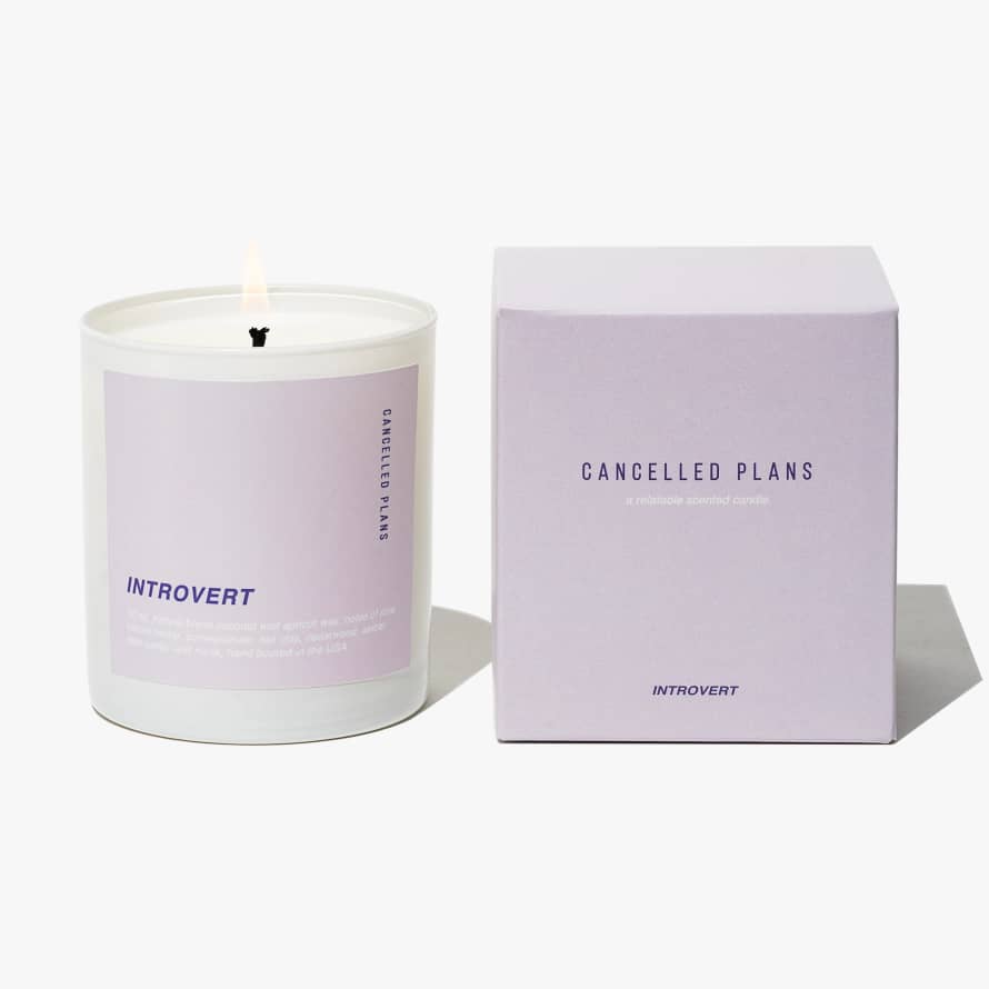 Cancelled Plans Introvert Candle