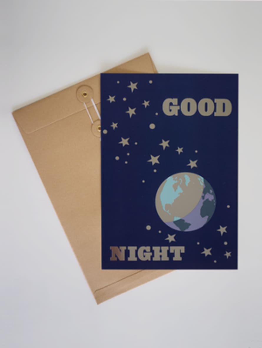 Dandy Star Goodnight Foil Print