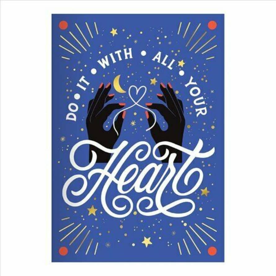 Galison Do It With All Of Your Heart Planner