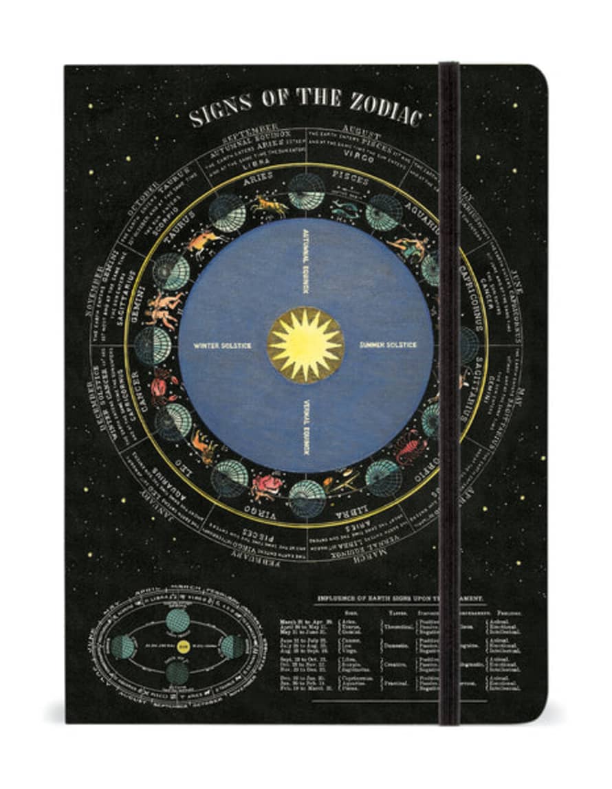Cavallini & Co Signs Of The Zodiac Large Notebook