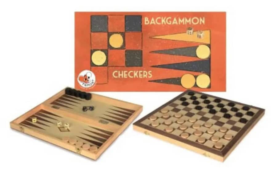 Egmont Toys Backgammon And Checkers Set