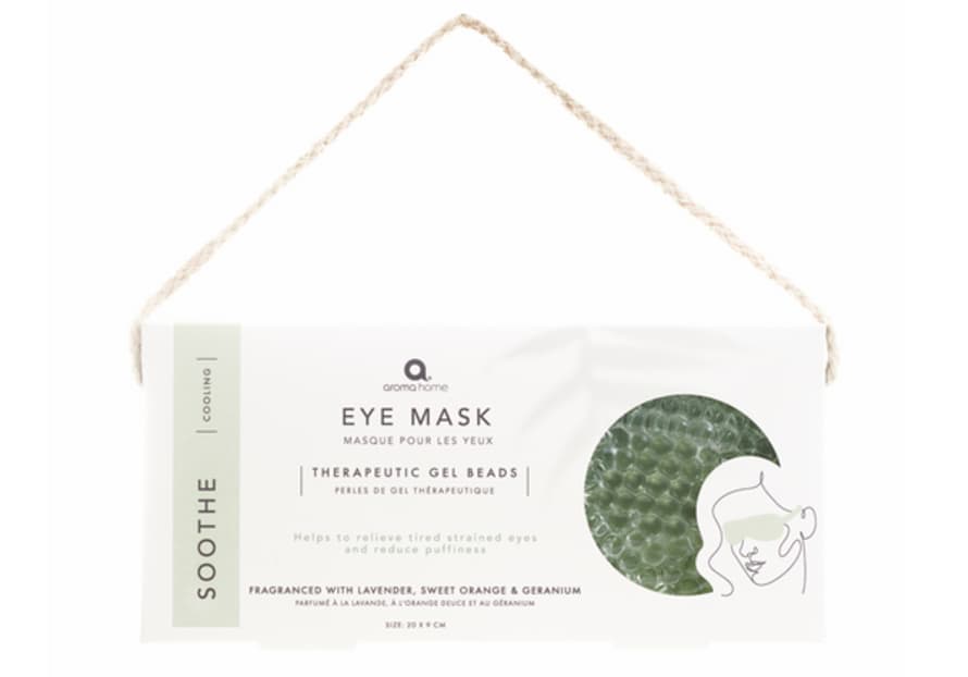 Aroma Home Therapeutic Gel Beads Eye Mask - Green