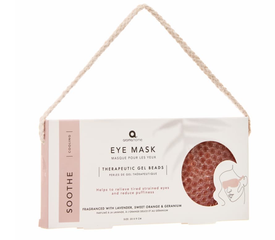 Aroma Home Therapeutic Gel Beads Eye Mask - Pink