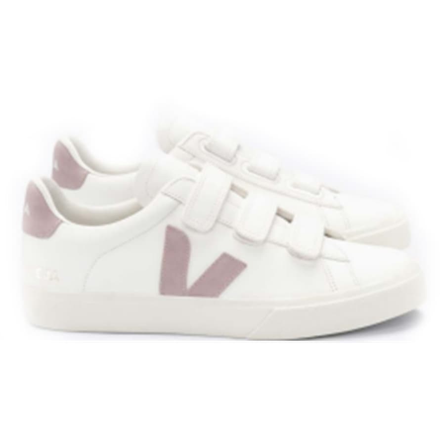 Veja Recife Extra White Babe Leather Shoes