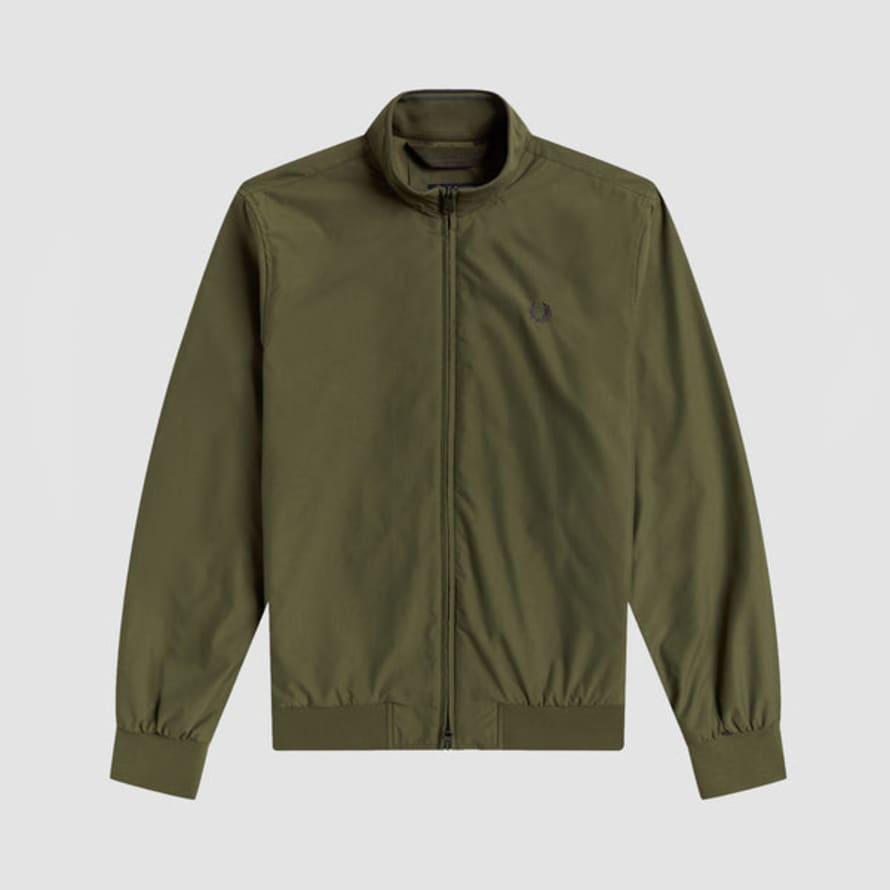 Fred Perry Fred Perry Brentham Jacket - Military Green