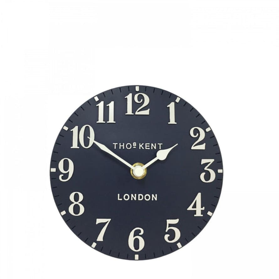Distinctly Living 6" Arabic Mantel Clock Ink