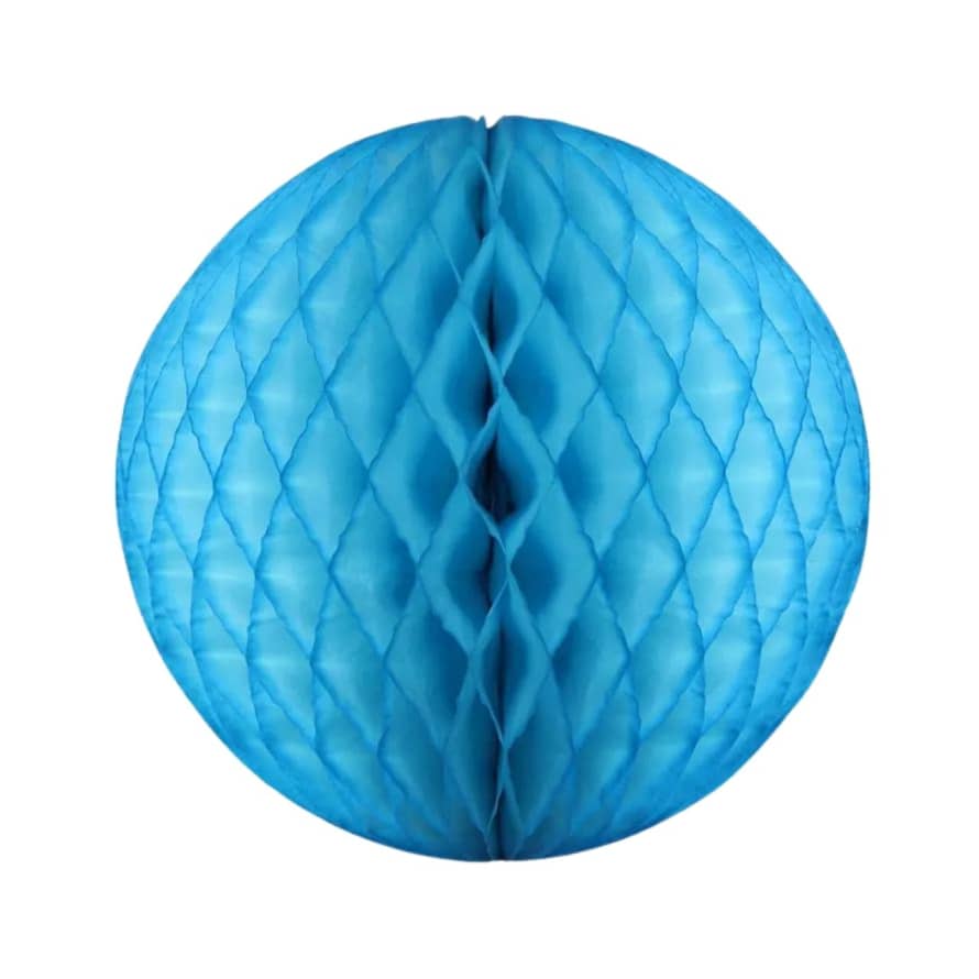 Paper Dreams Blue Honeycomb Paper Ball - 48cm Diameter 