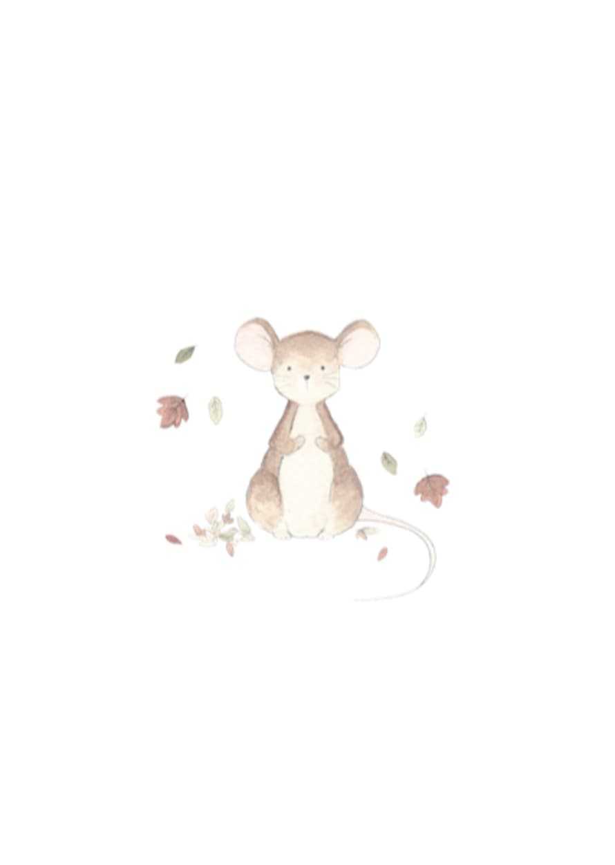 Just So Interiors Field Mouse Illustration