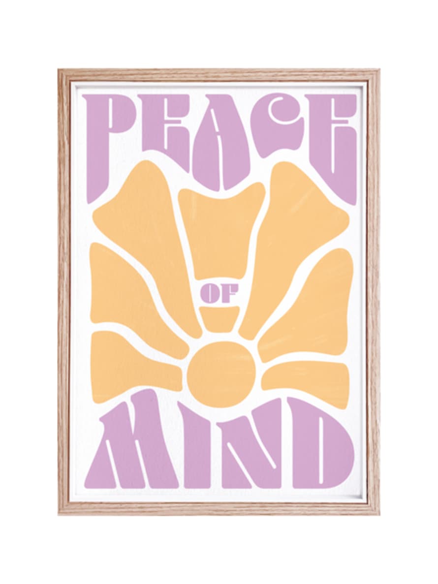 Hand + Palm Hand And Palm: Peace Of Mind Print - A3