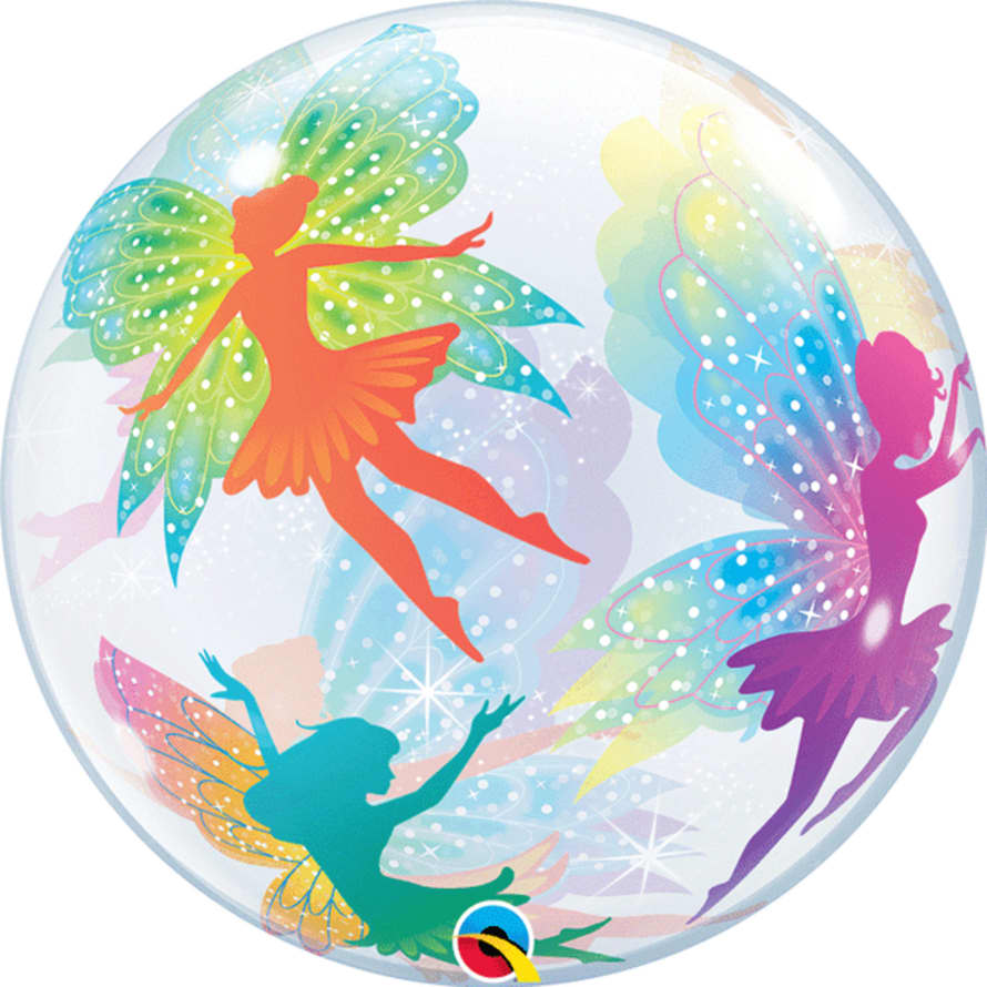 Qualatex Bubble 22″ Magical Fairies & Sparkles