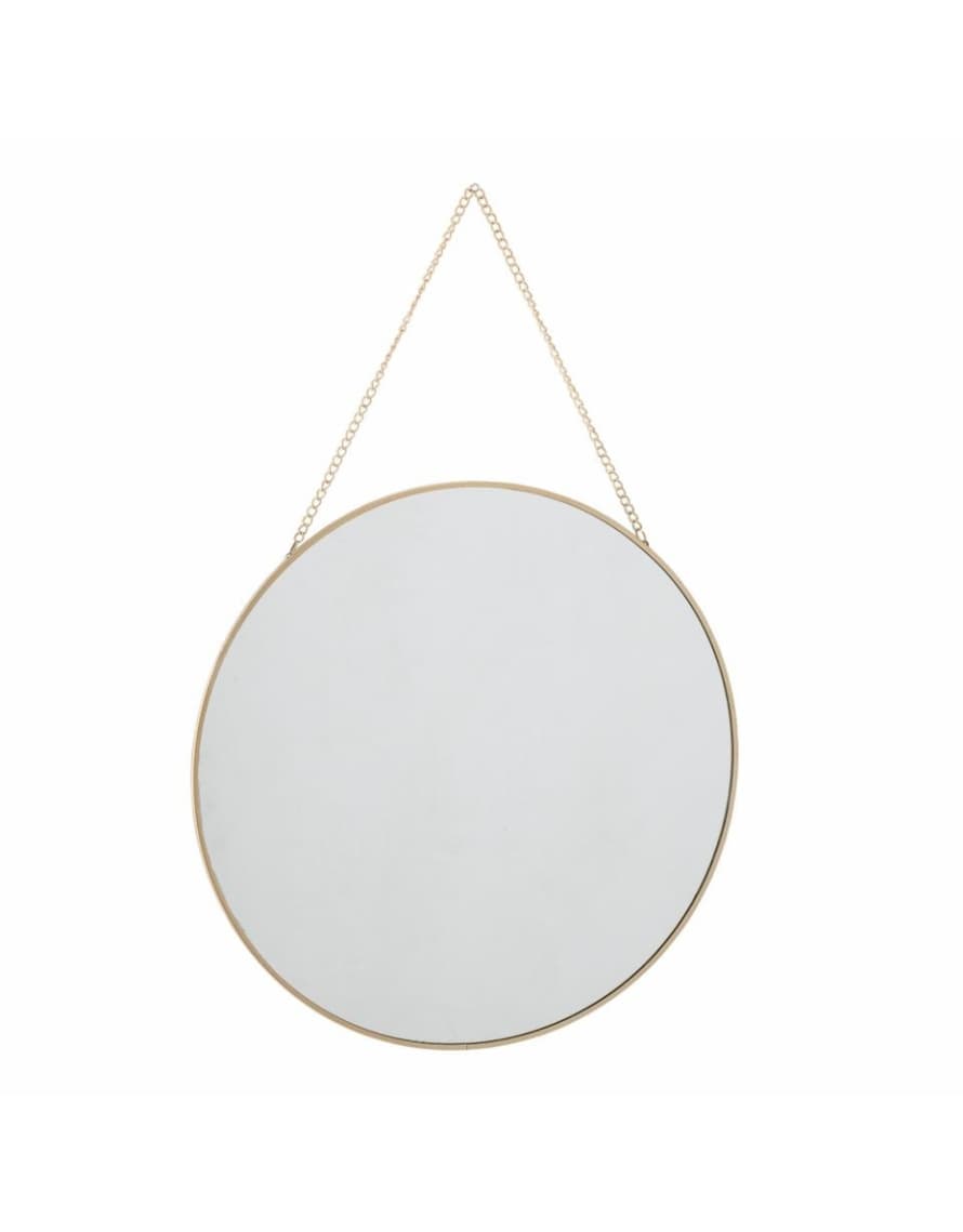 Bloomingville Gold Necklace Mirror