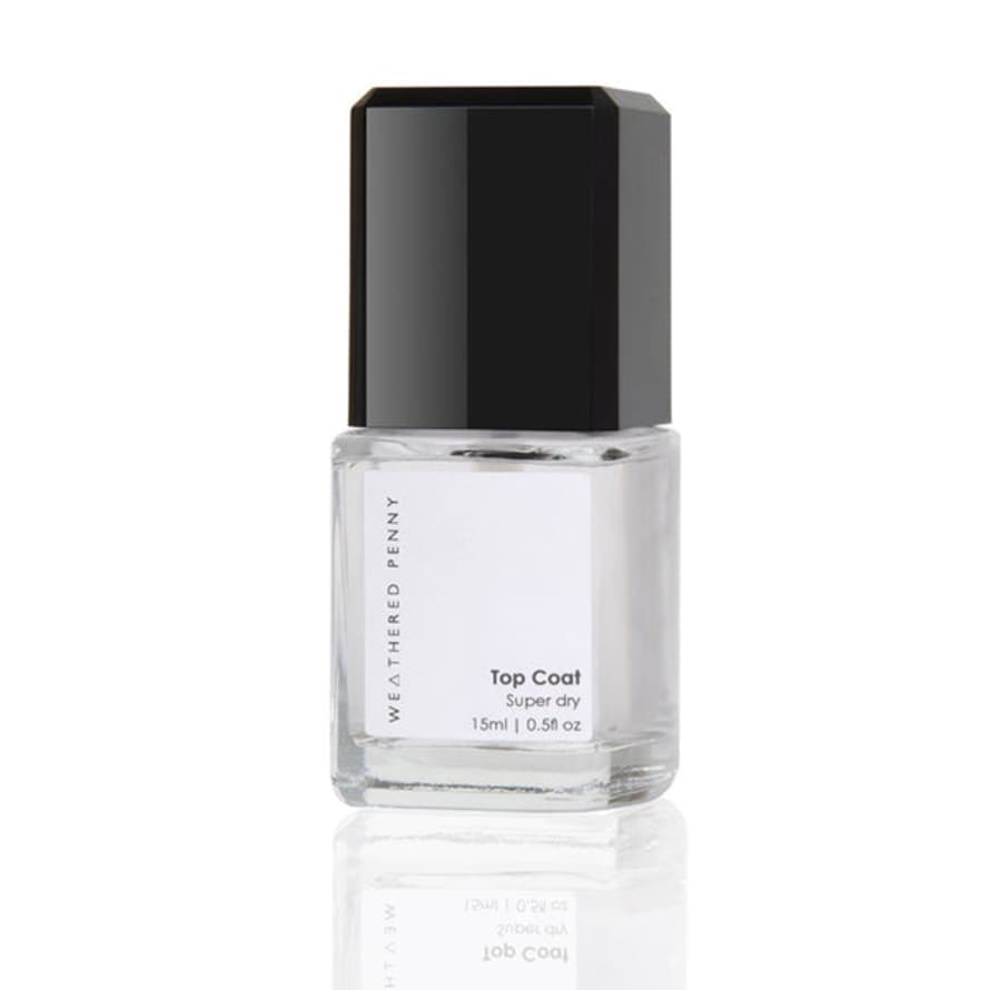 Julia Davey Super Dry Top Coat Nail Polish By Weathered Penny