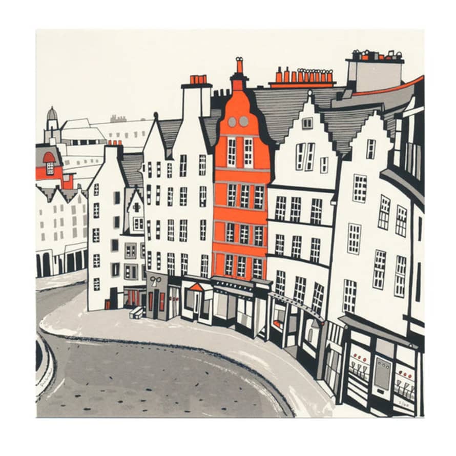 Susie Wright Victoria Street Hand Pulled Screen Print