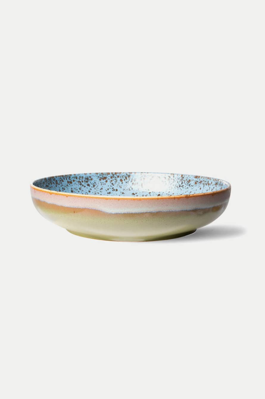 HK Living Peat 70s Ceramics Salad Bowl