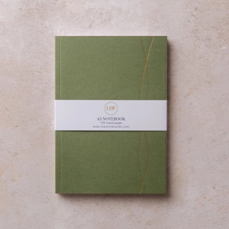 LSW A5 Notebook - Mid Green By
