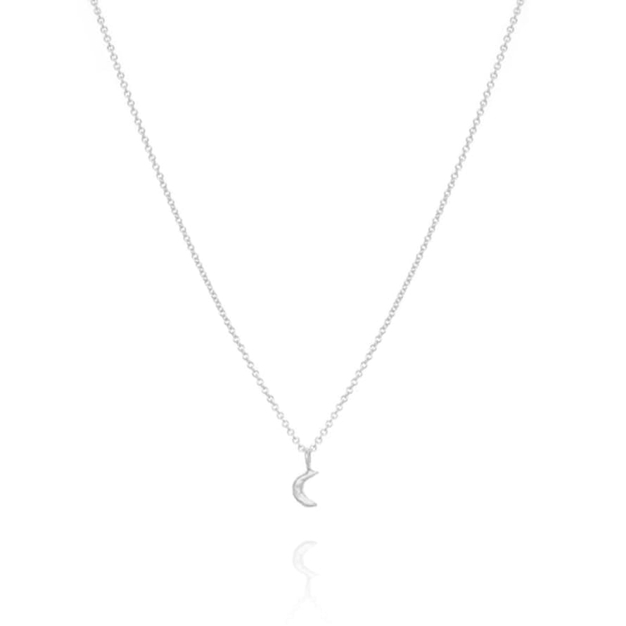 épanoui Stars Align Moon Necklace Sterling Silver