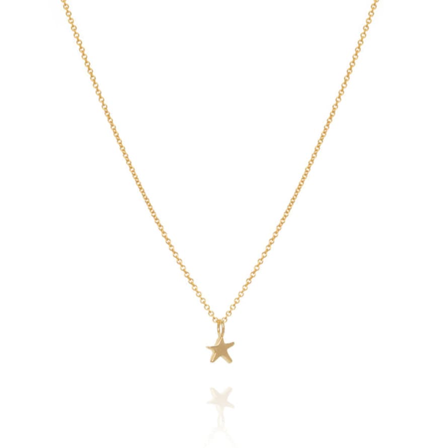 épanoui Stars Align Star Necklace 14ct Gold Vermeil