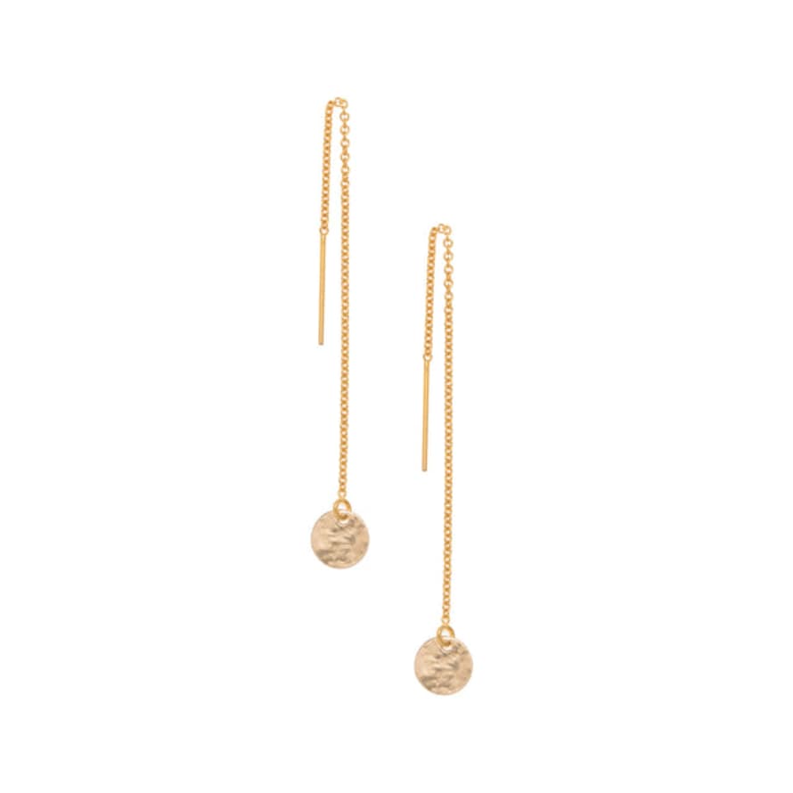 épanoui Waterfall Earrings, 14k Filled Gold