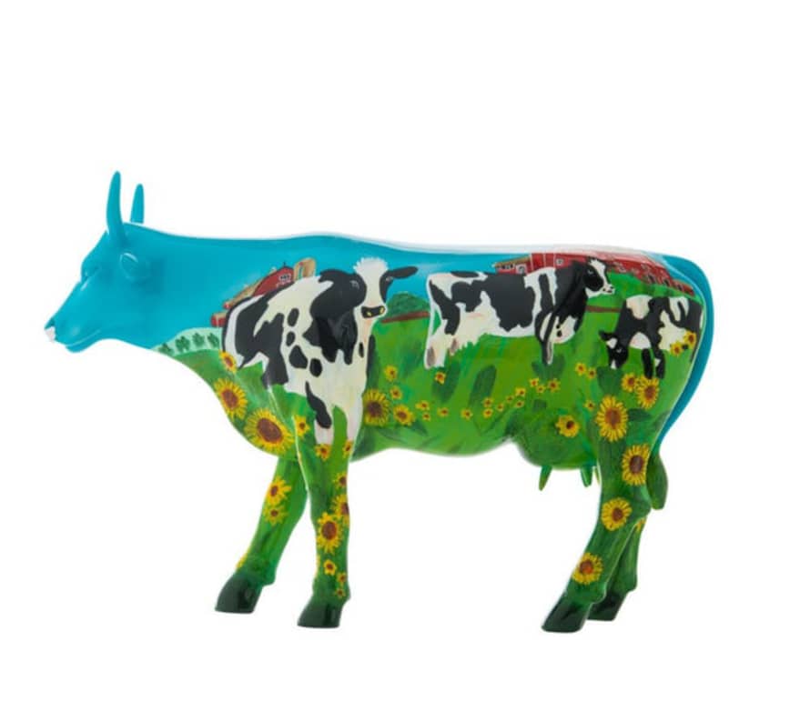 Cow parade " L Cow Barn Art 46336"