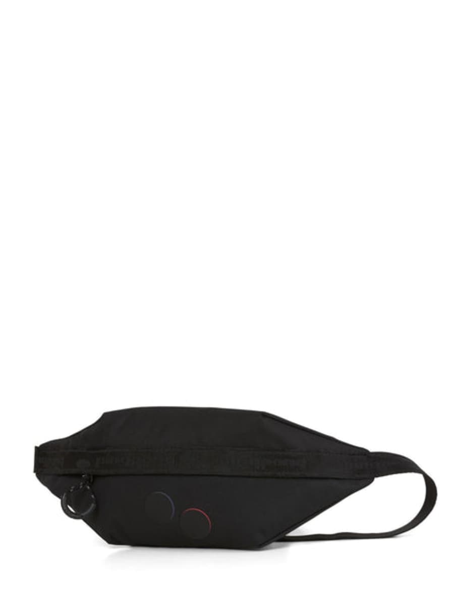 pinqponq Nik Rooted Black Pure Woven Bum Bag