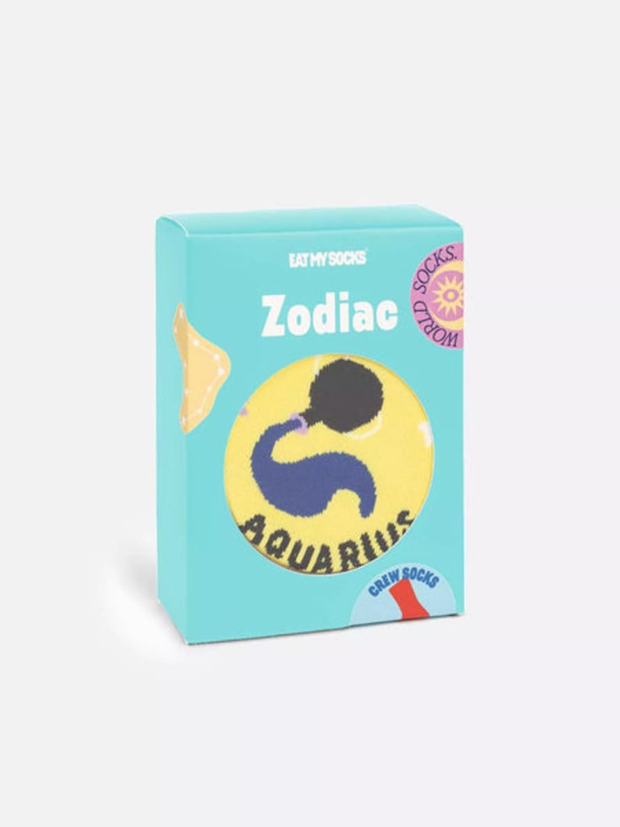 DOIY Design Ems Zodiac Aquarius Socks