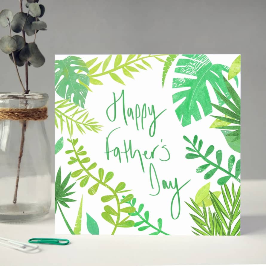 Fiona Clabon Happy Father's Day Plants Card
