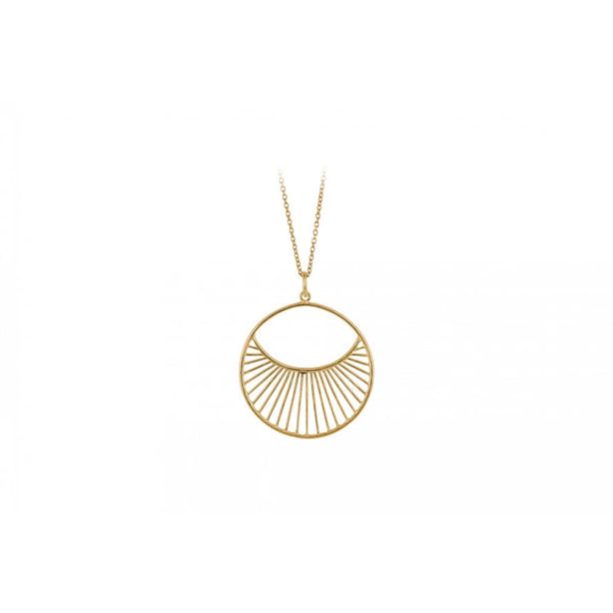 Pernille Corydon Daylight Necklace In Gold, Short