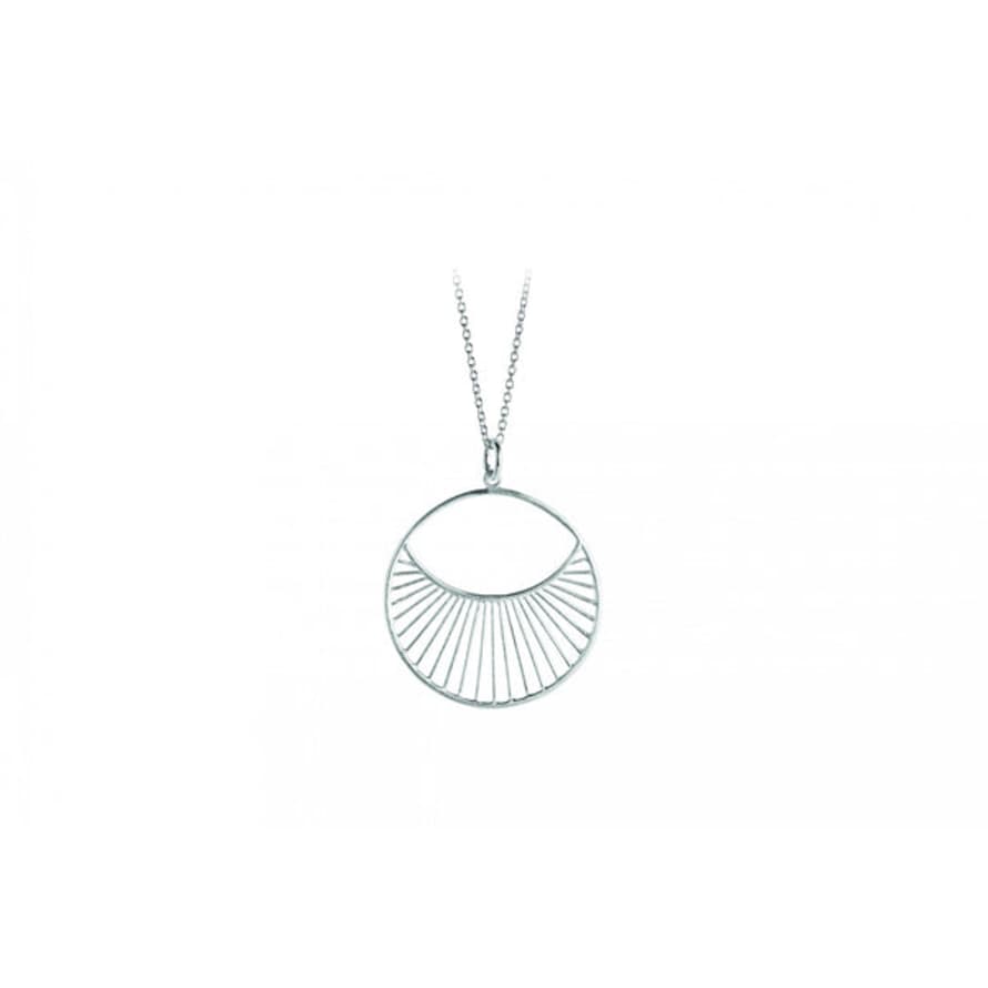 Pernille Corydon Daylight Necklace In Silver, Short