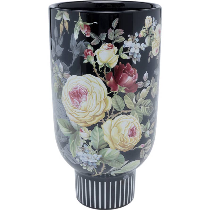 Kare Design Deco Vase Rose Magic Black