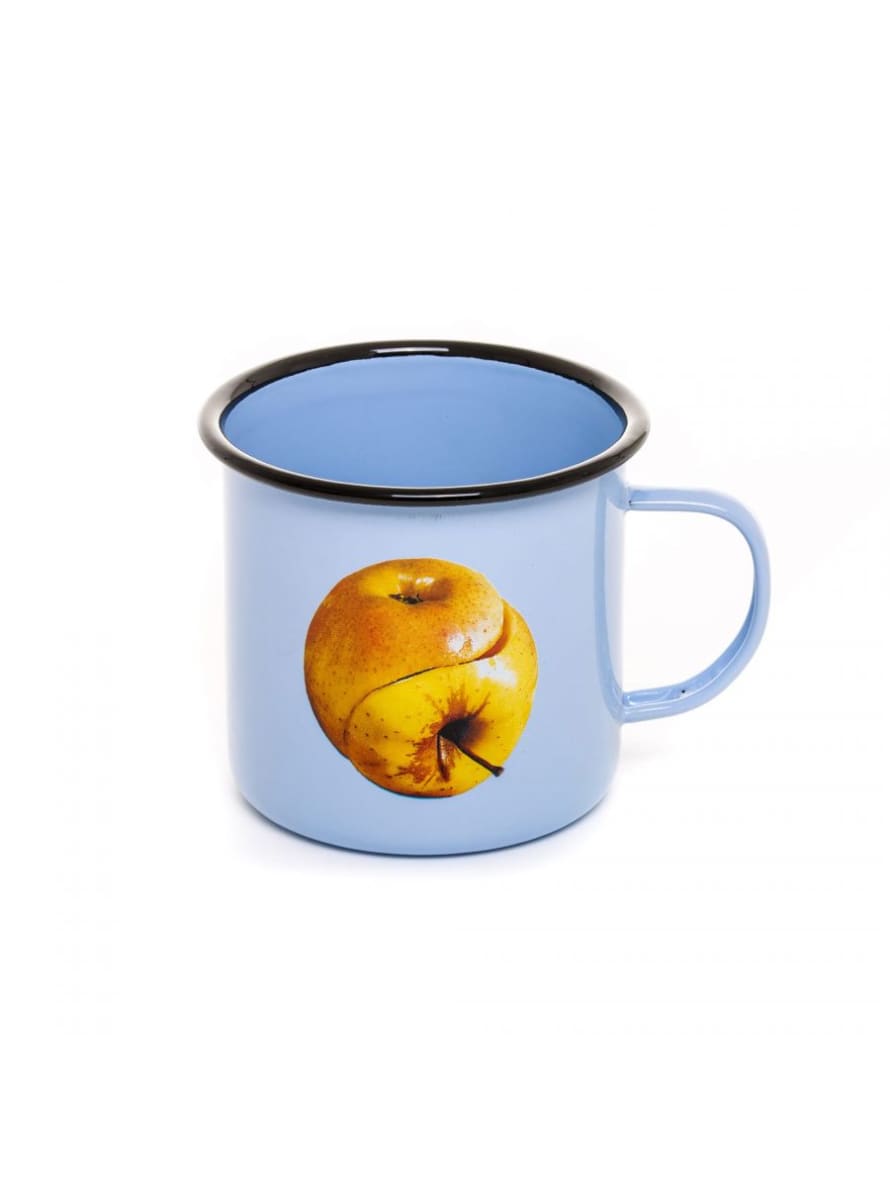 Seletti Toiletpaper Magazine Apple Enamel Mug