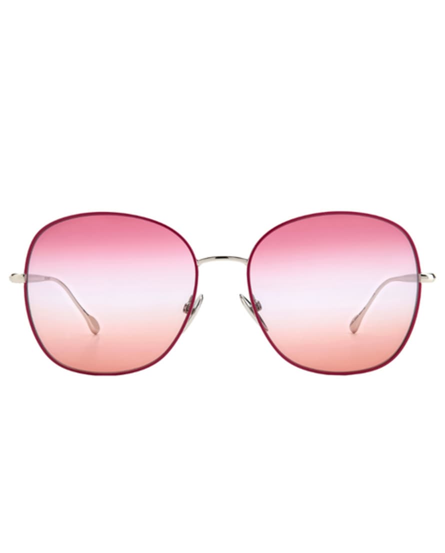 Isabel Marant Metal Butterfly Sunglasses Pink