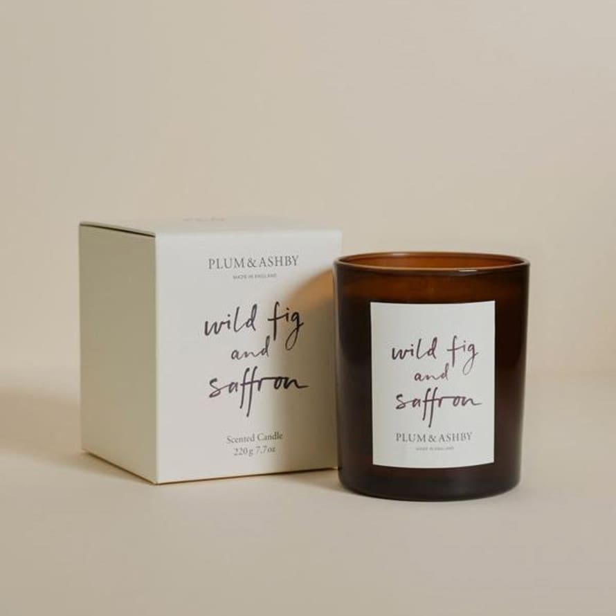 Plum & Ashby  Wild Fig And Saffron Candle