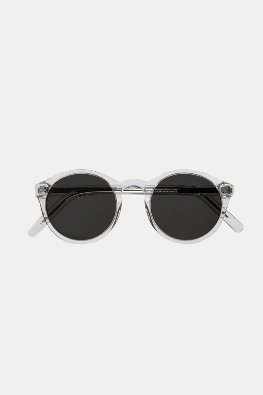 Monokel Eyewear Barstow Crystal Sunglasses - Grey Solid Lens