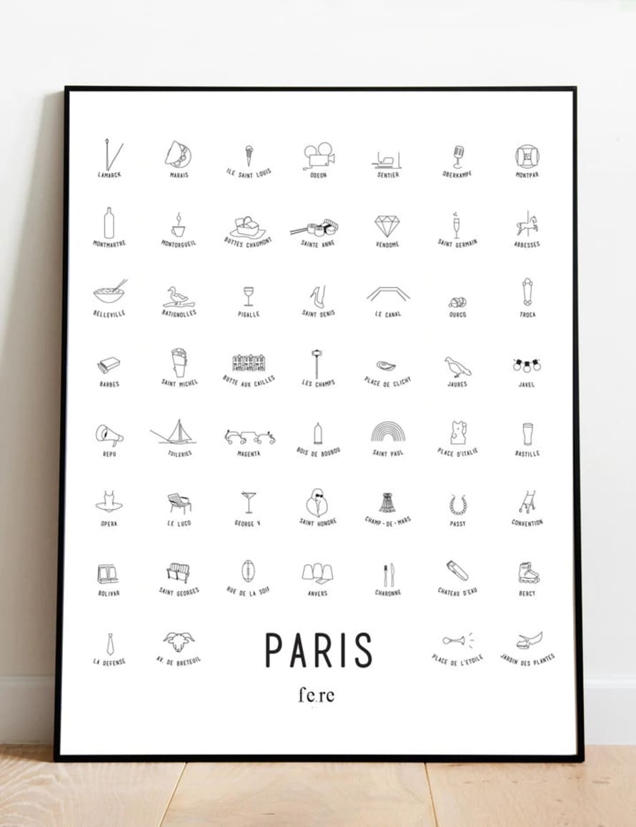 FERE Affiche "Paris"
