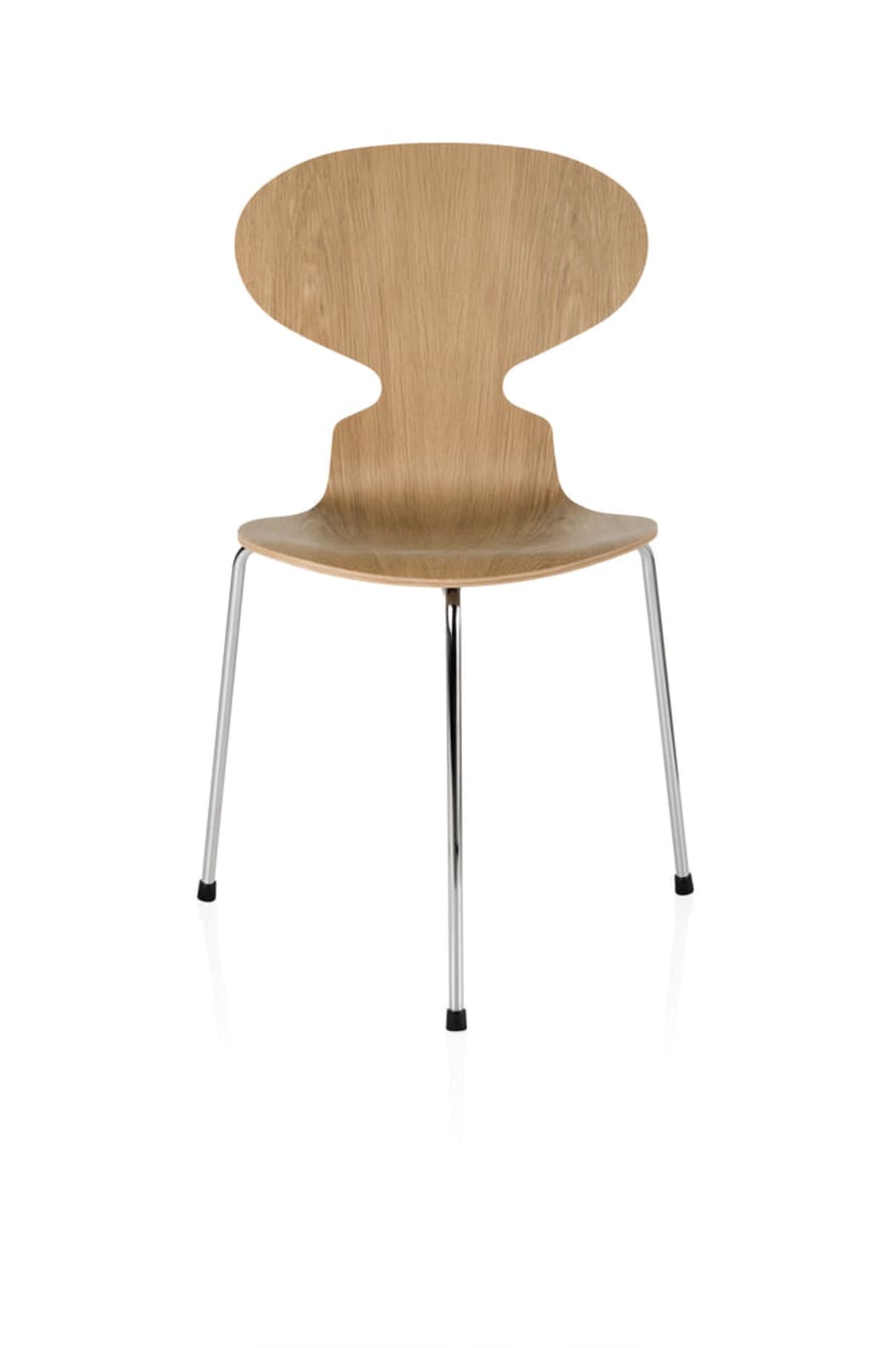 Fritz Hansen 3 Legs Model 3100 Natural Veneer Ant Chair