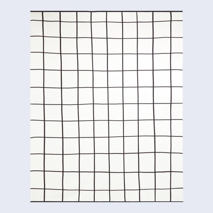 Sophie Home Grid Throw : Mono 130 x 160 cm